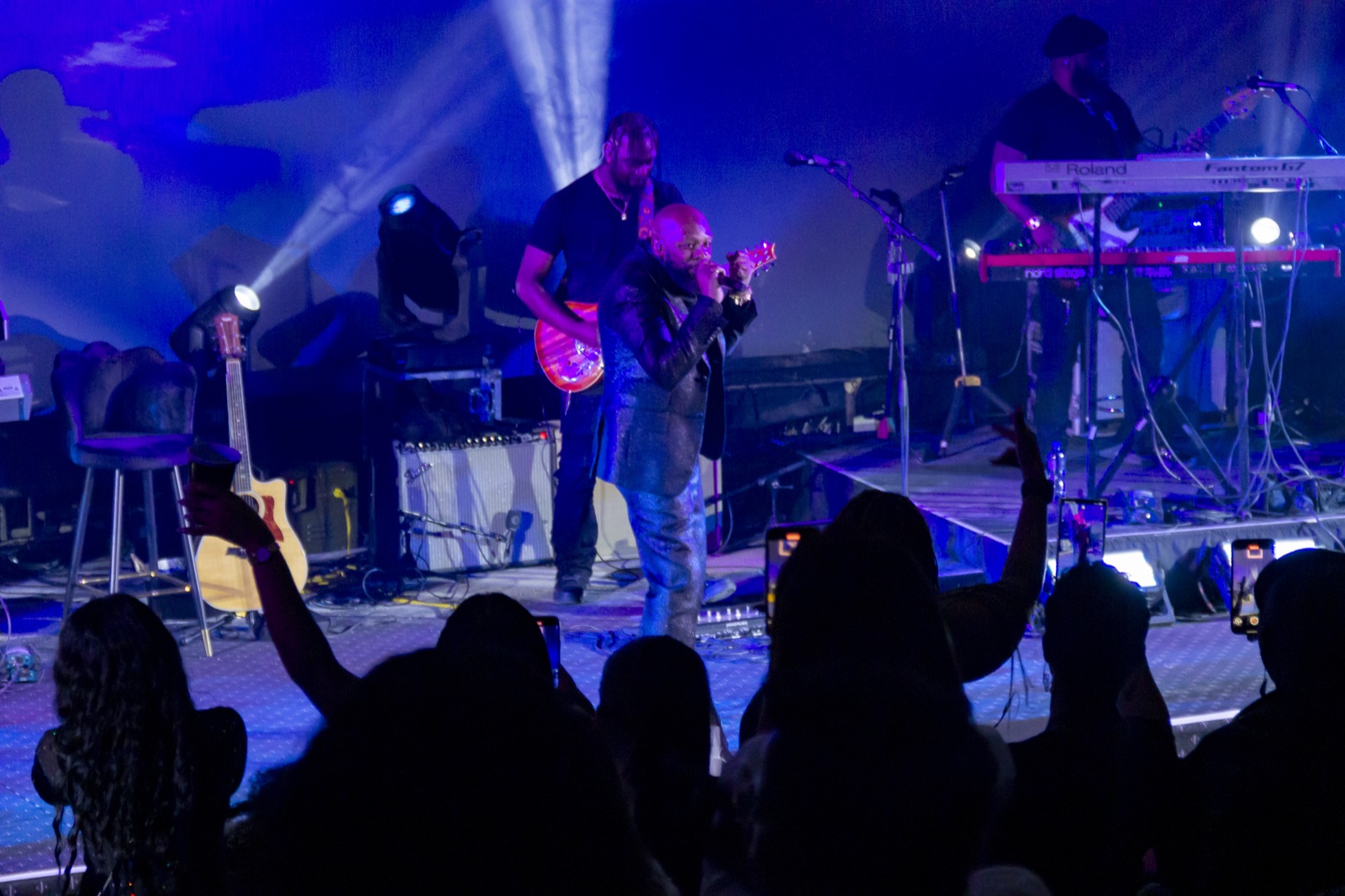 Ndlala Grandeur 2025, the band on stage